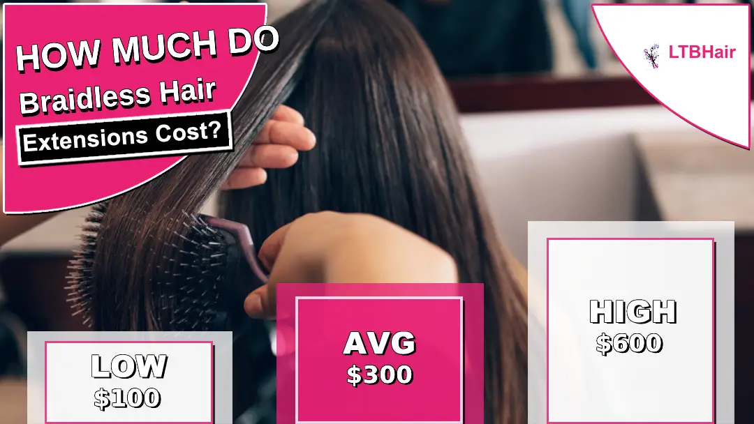 How Much Do Braidless Hair Extensions Cost? - LTBHair